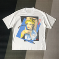 Madonna - 1990 Blond Ambition World Tour- Rare White T-Shirt