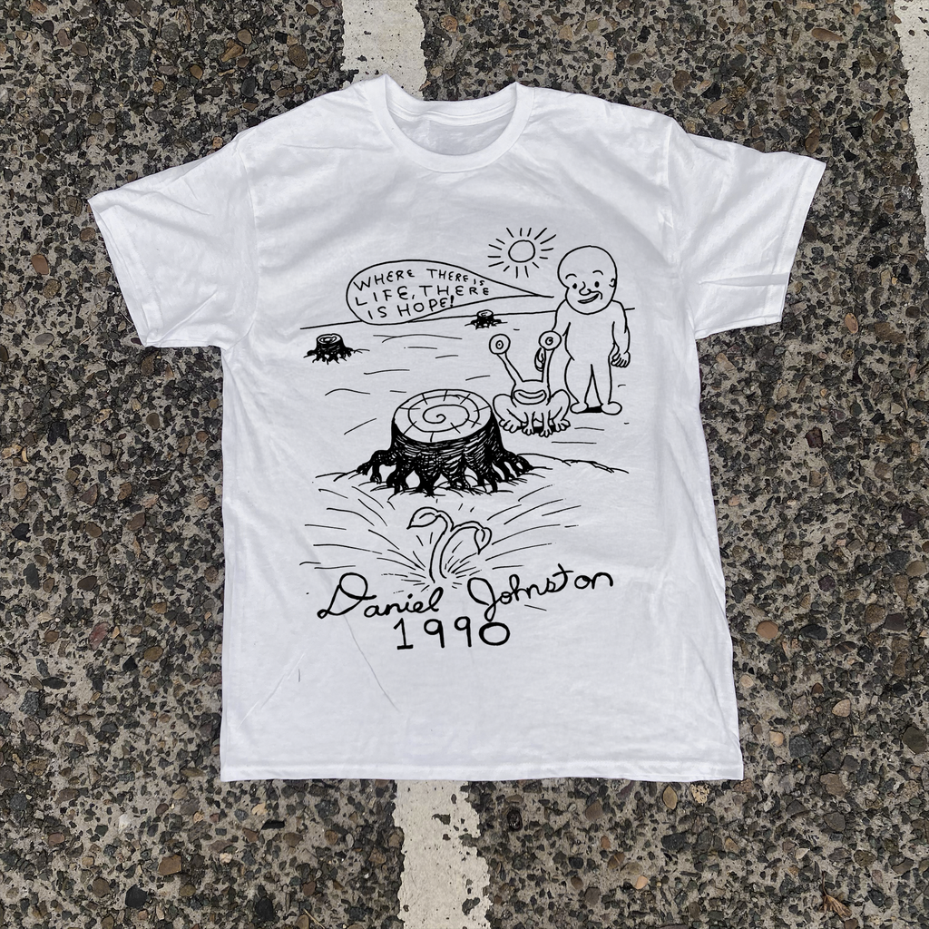 Daniel Johnston 'There Is Hope' Vintage White T-Shirt