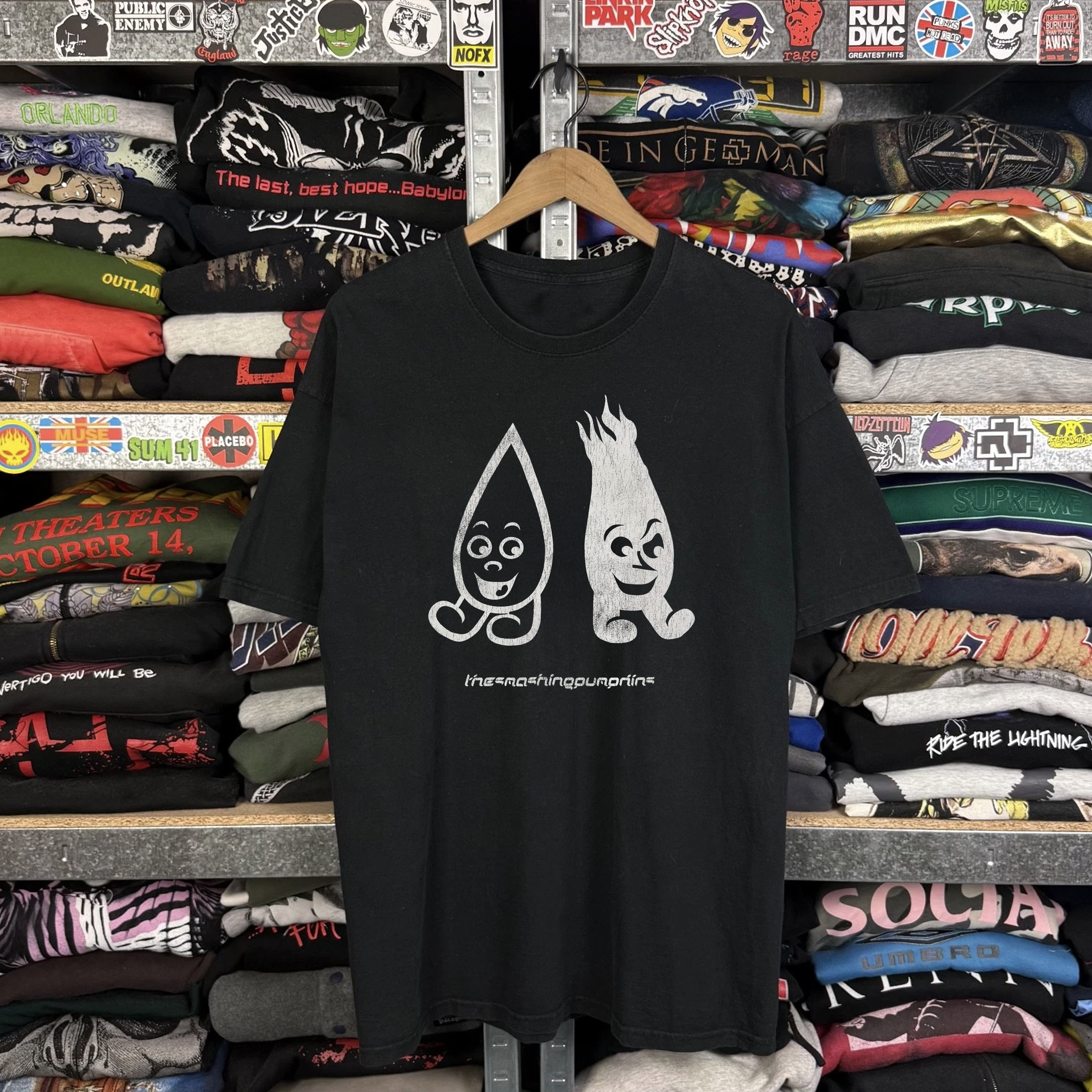 2000 Smashing Pumpkins Machina II Washed Black Tee